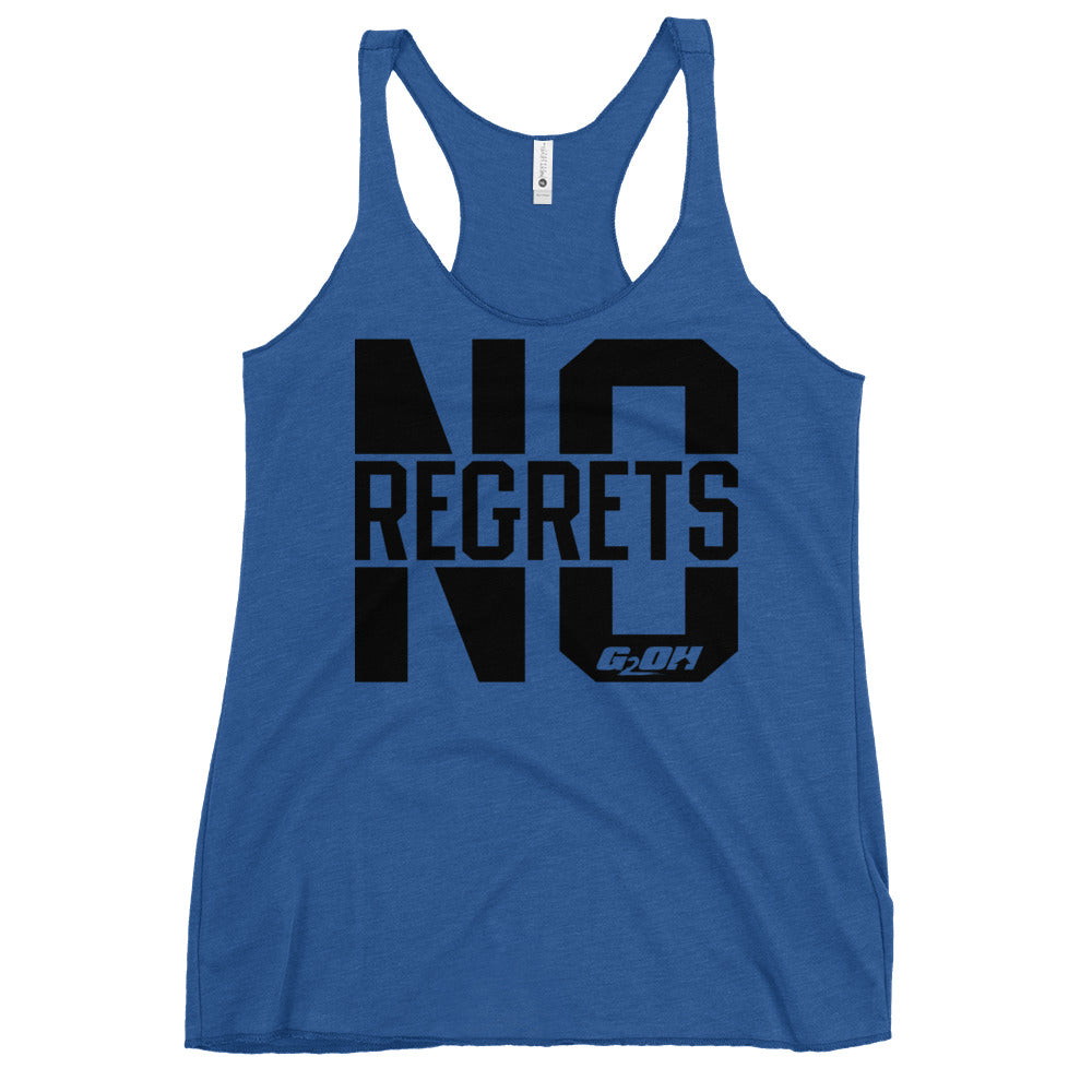 No Regrets Women's Racerback Tank