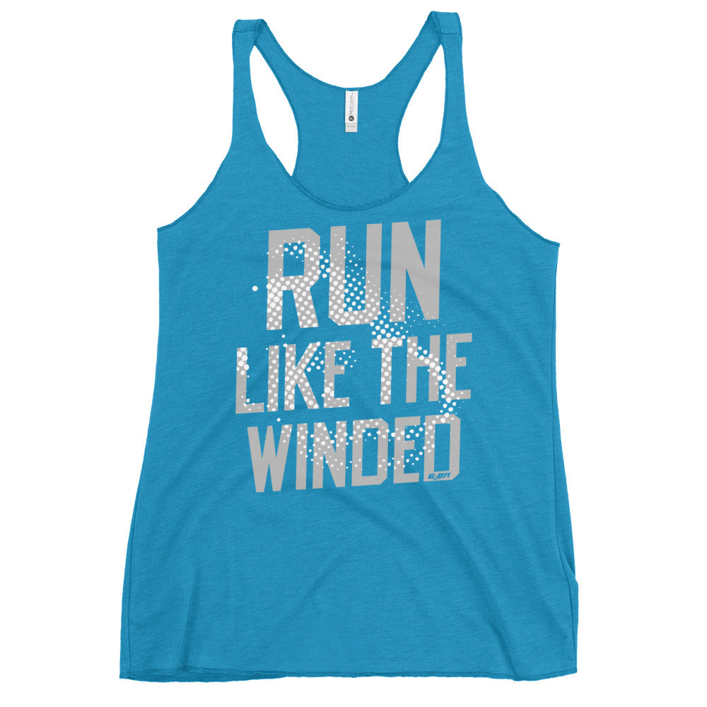 Run Like The Winded Women's Racerback Tank