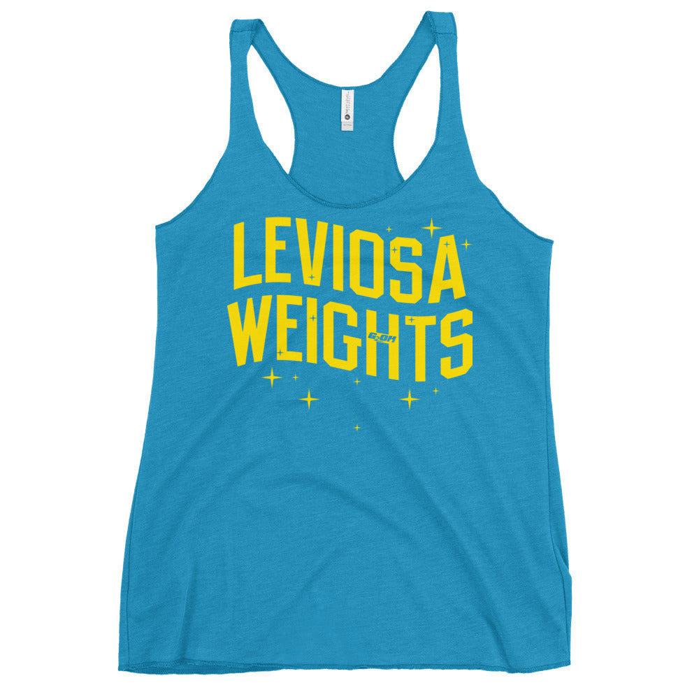 Leviosa Weights Women's Racerback Tank