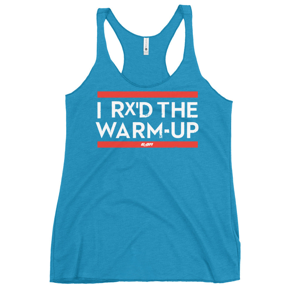 I Rx'd The Warm-Up Women's Racerback Tank