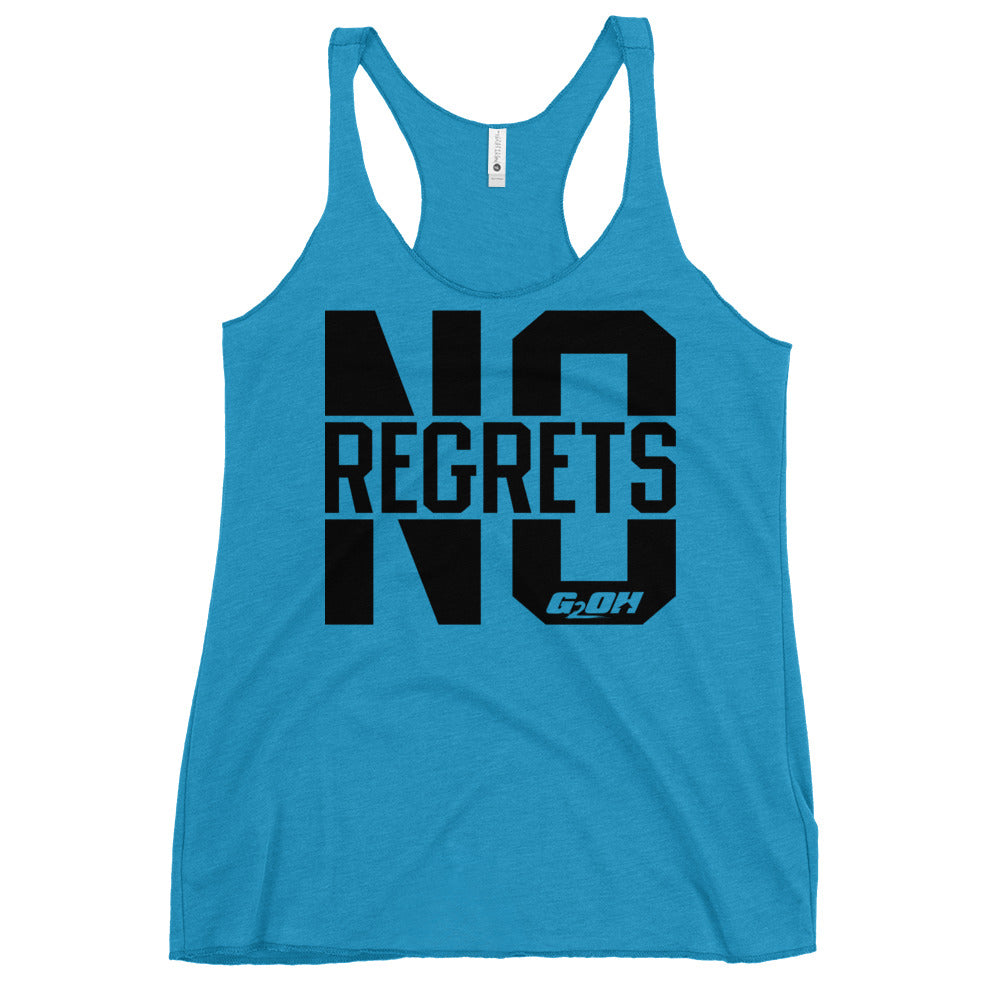 No Regrets Women's Racerback Tank