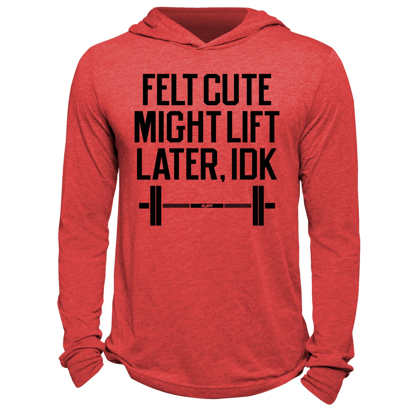 Felt Cute Might Lift Later Hoodie