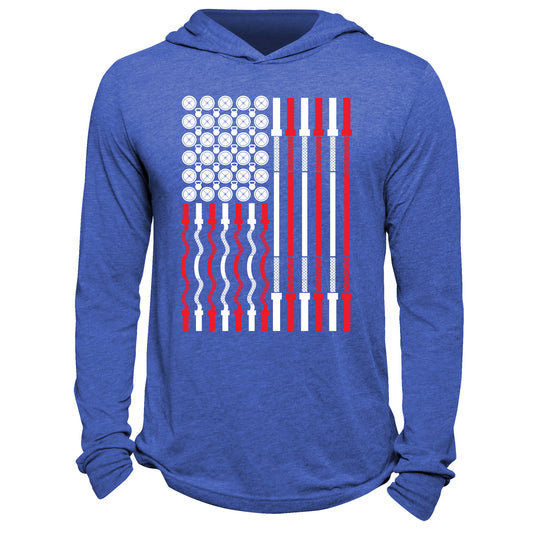 Workout Flag Hoodie