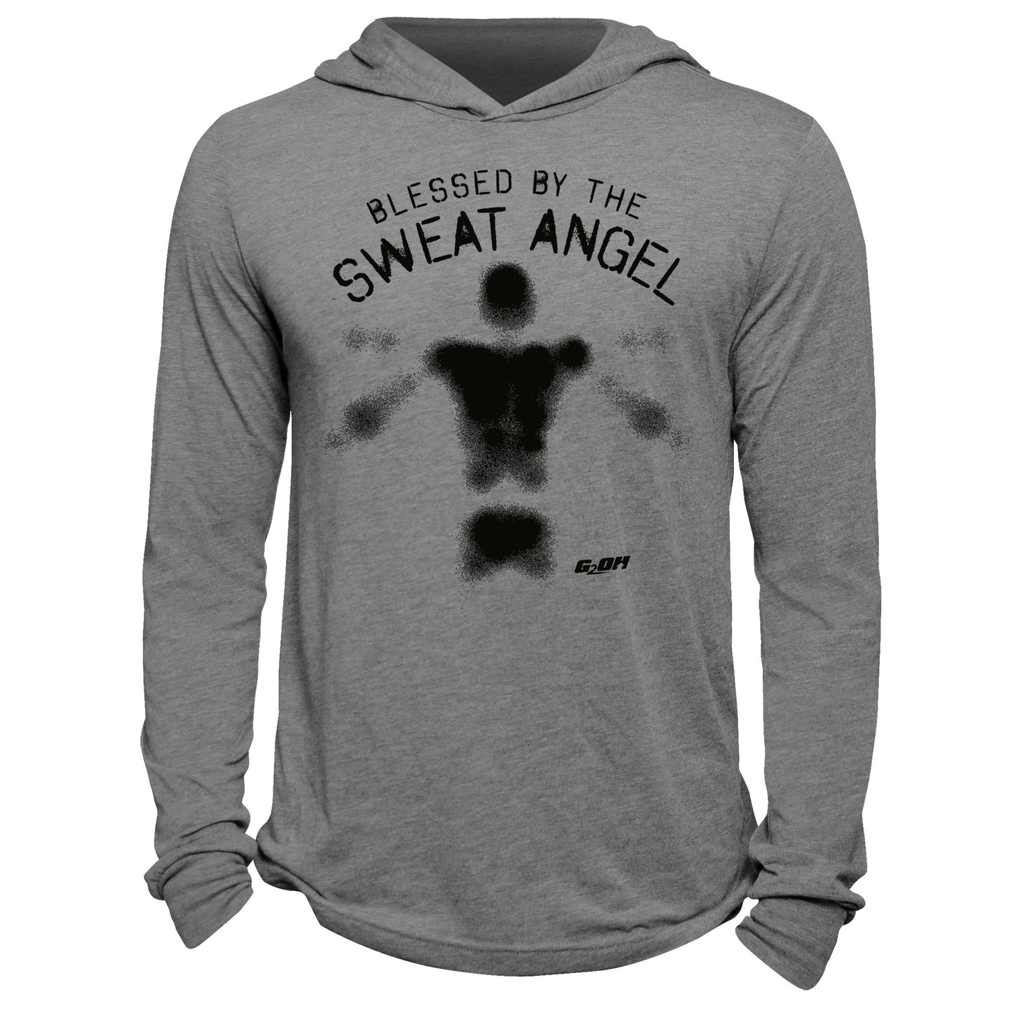 Blessed By The Sweat Angel Hoodie