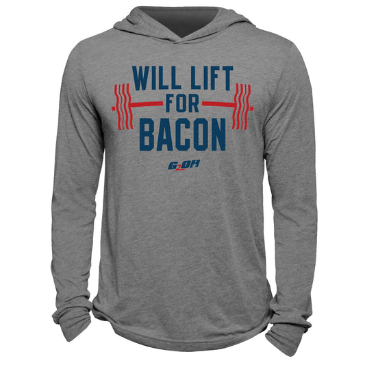 Will Lift For Bacon Hoodie