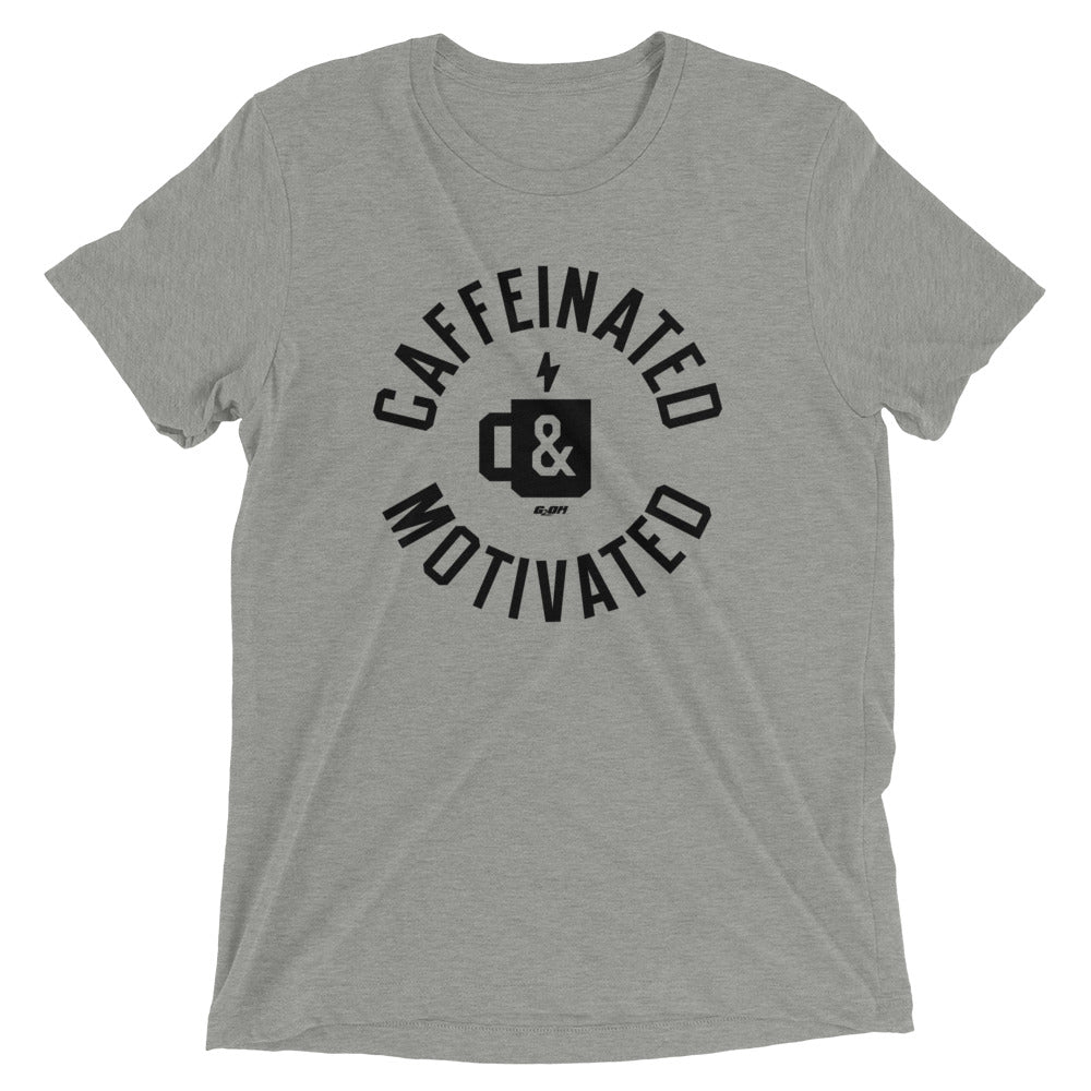 Caffeinated And Motivated Men's T-Shirt