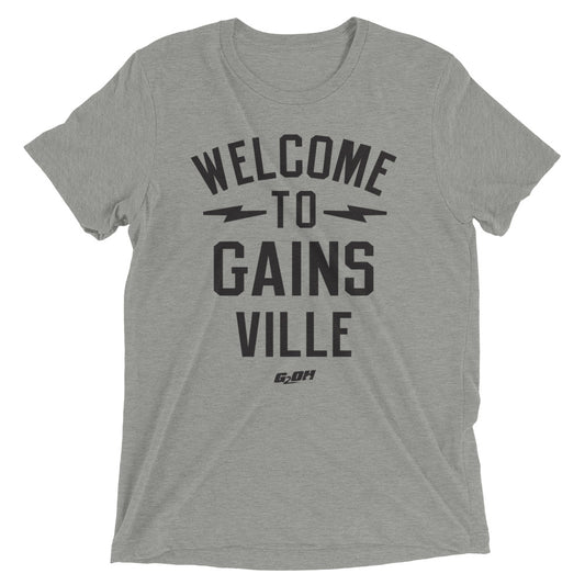 Welcome To Gains Ville Men's T-Shirt