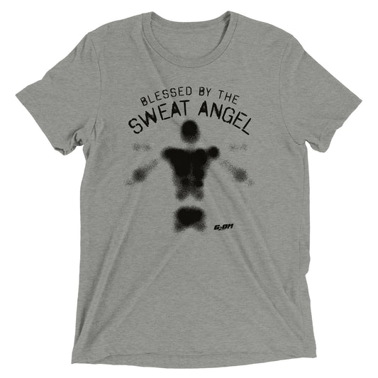 Blessed By The Sweat Angel Men's T-Shirt