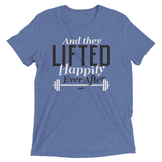 And They Lifted Happily Ever After Men's T-Shirt