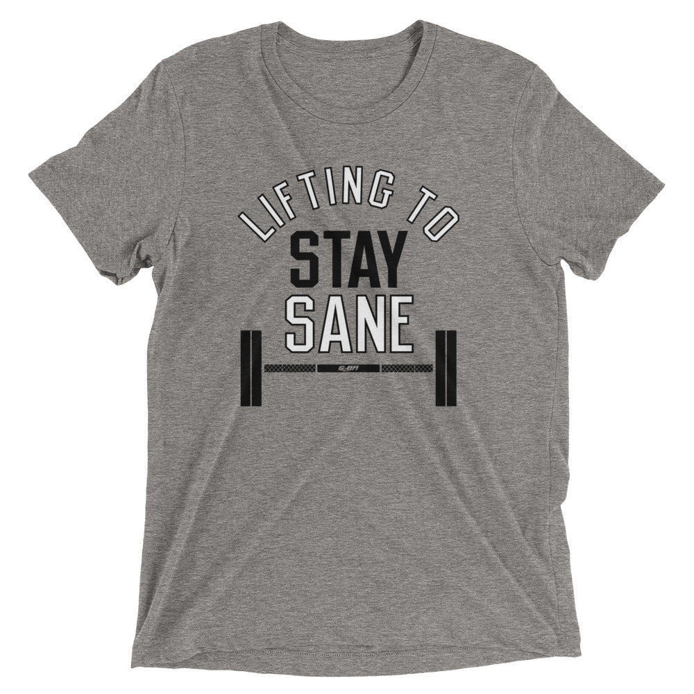 Lifting To Stay Sane Men's T-Shirt