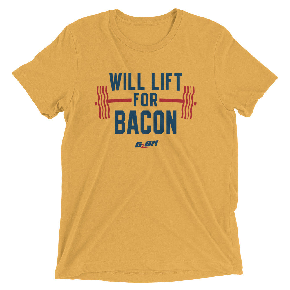 Will Lift For Bacon Men's T-Shirt
