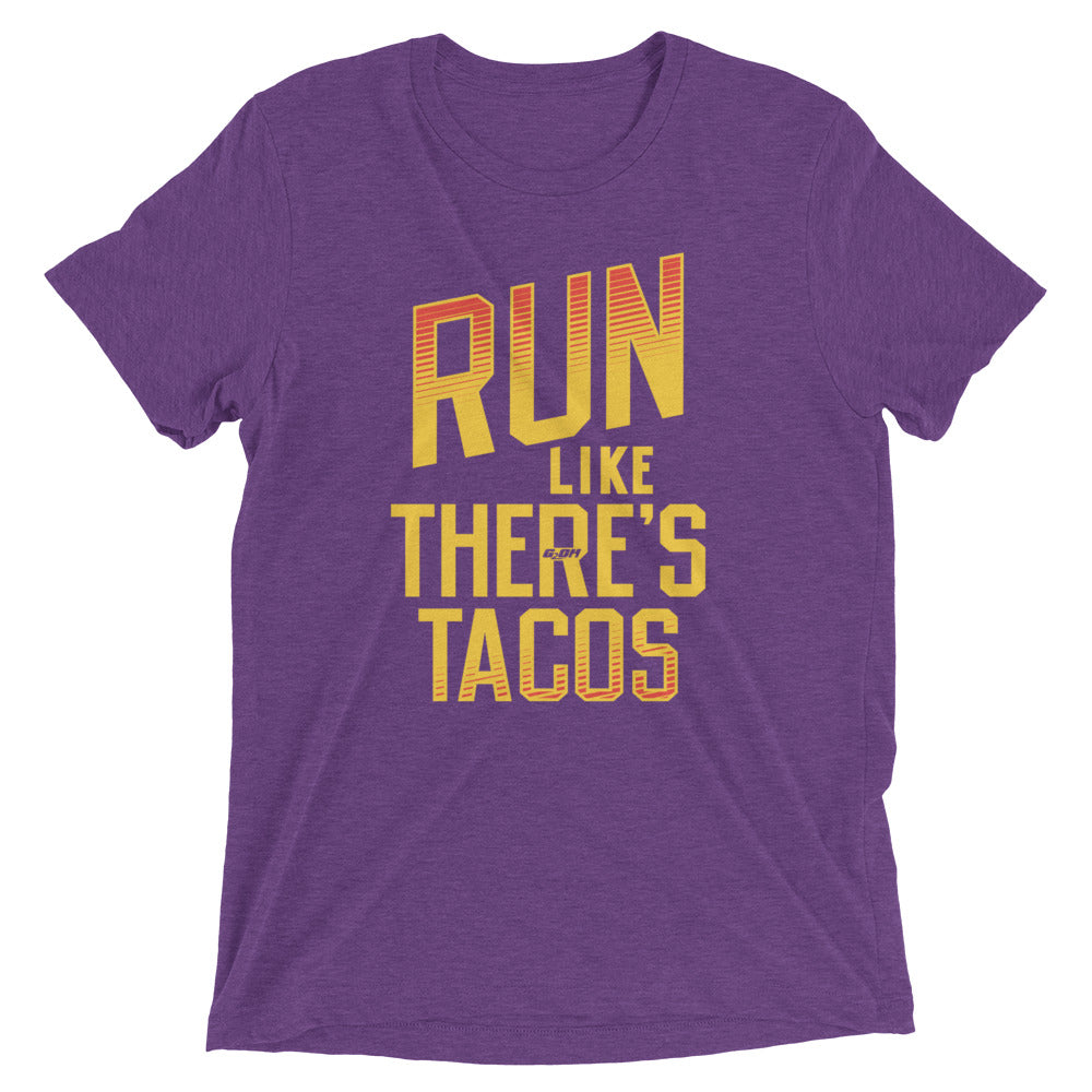 Run Like There's Tacos Men's T-Shirt