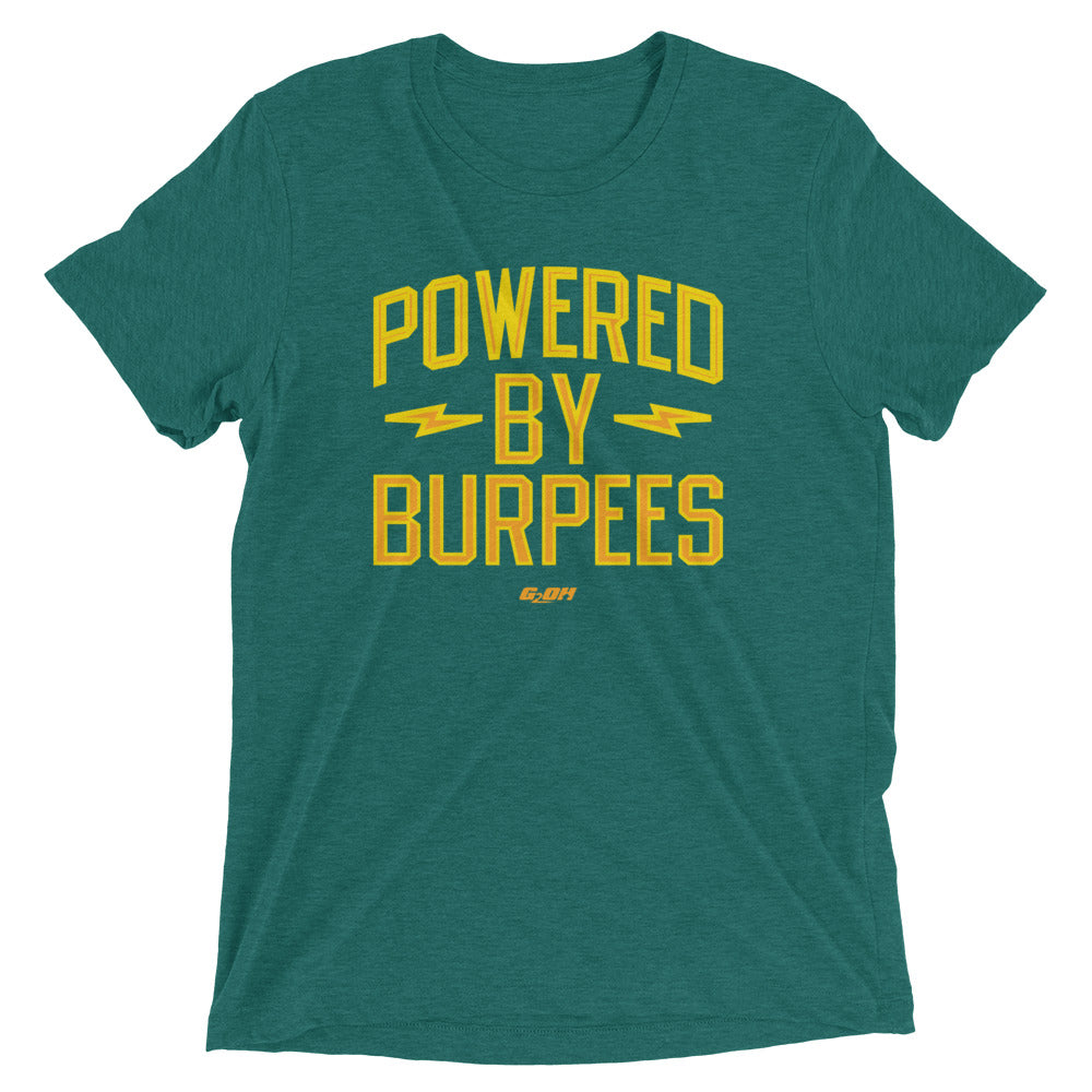 Powered By Burpees Men's T-Shirt