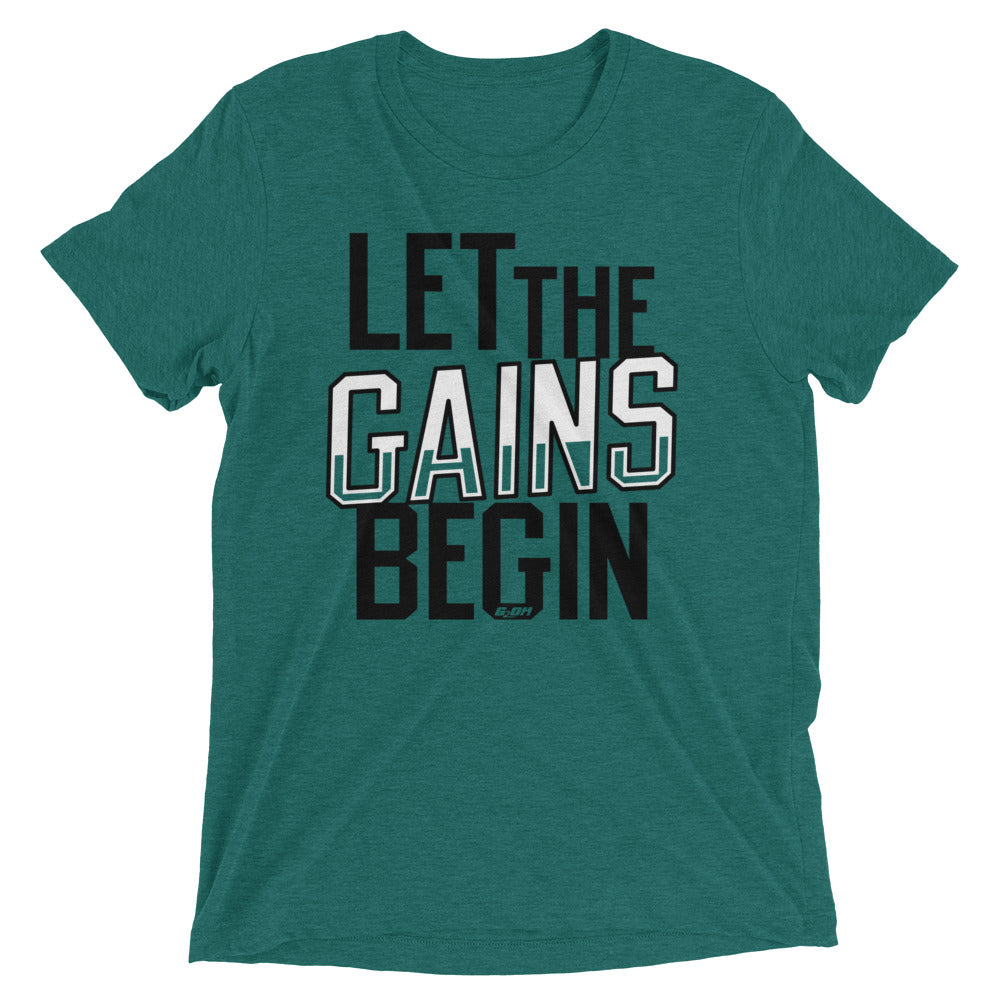 Let The Gains Begin Men's T-Shirt