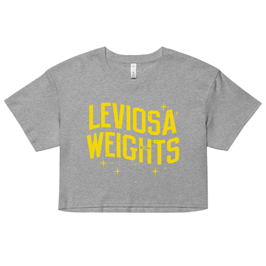 Leviosa Weights Women's Crop Tee