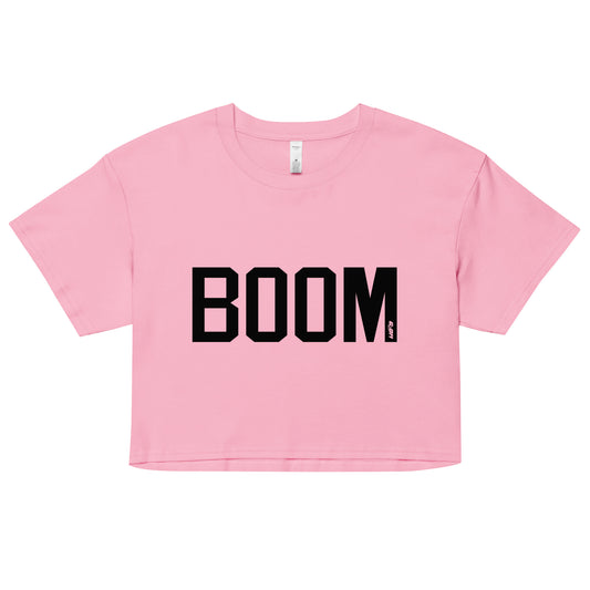 BOOM Women's Crop Tee