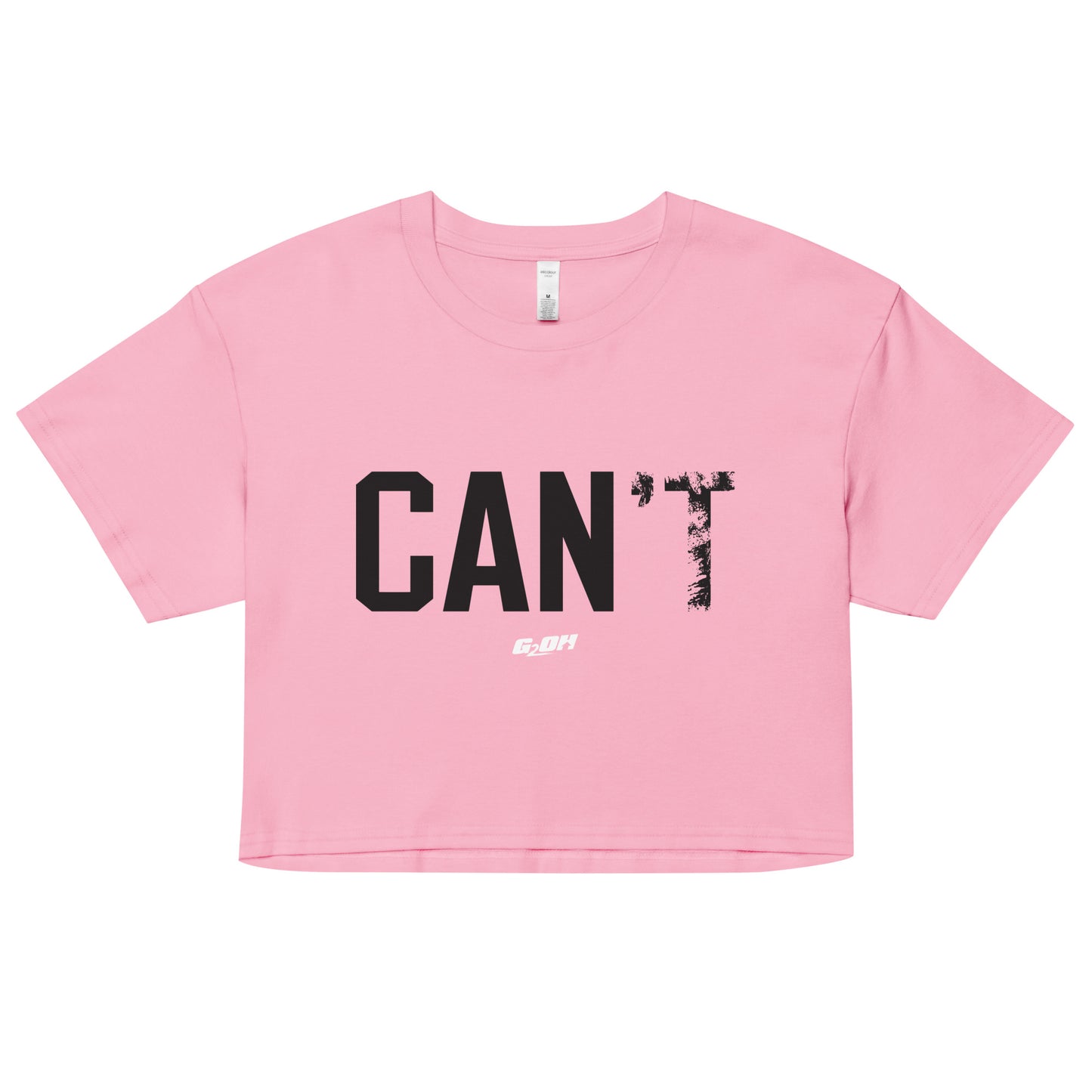 Can't Women's Crop Tee