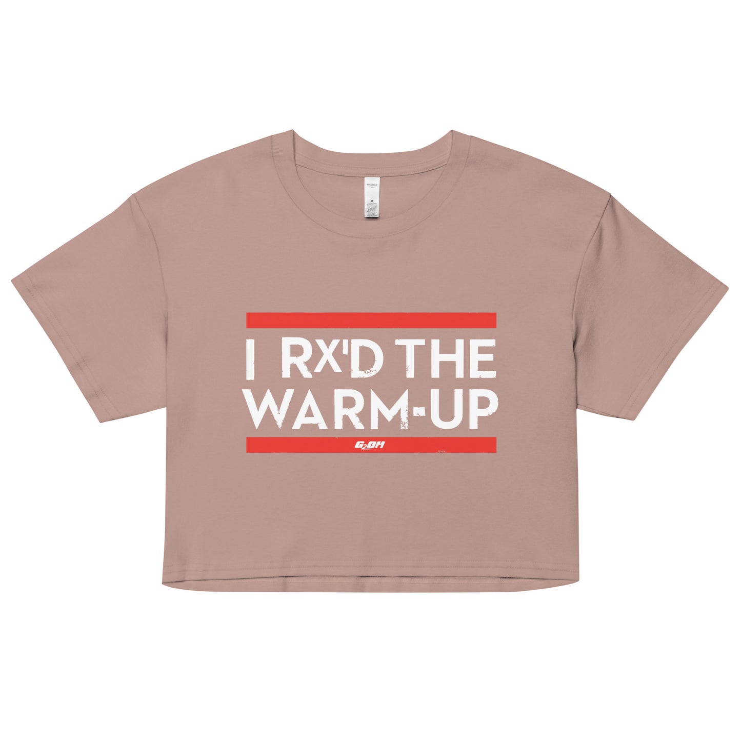 I Rx'd The Warm-Up Women's Crop Tee