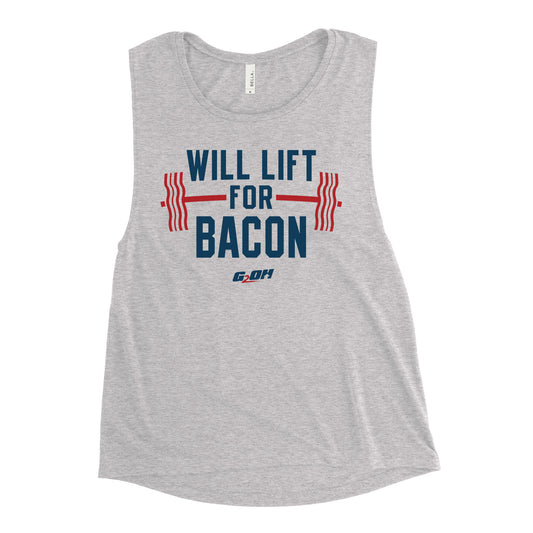 Will Lift For Bacon Women's Muscle Tank