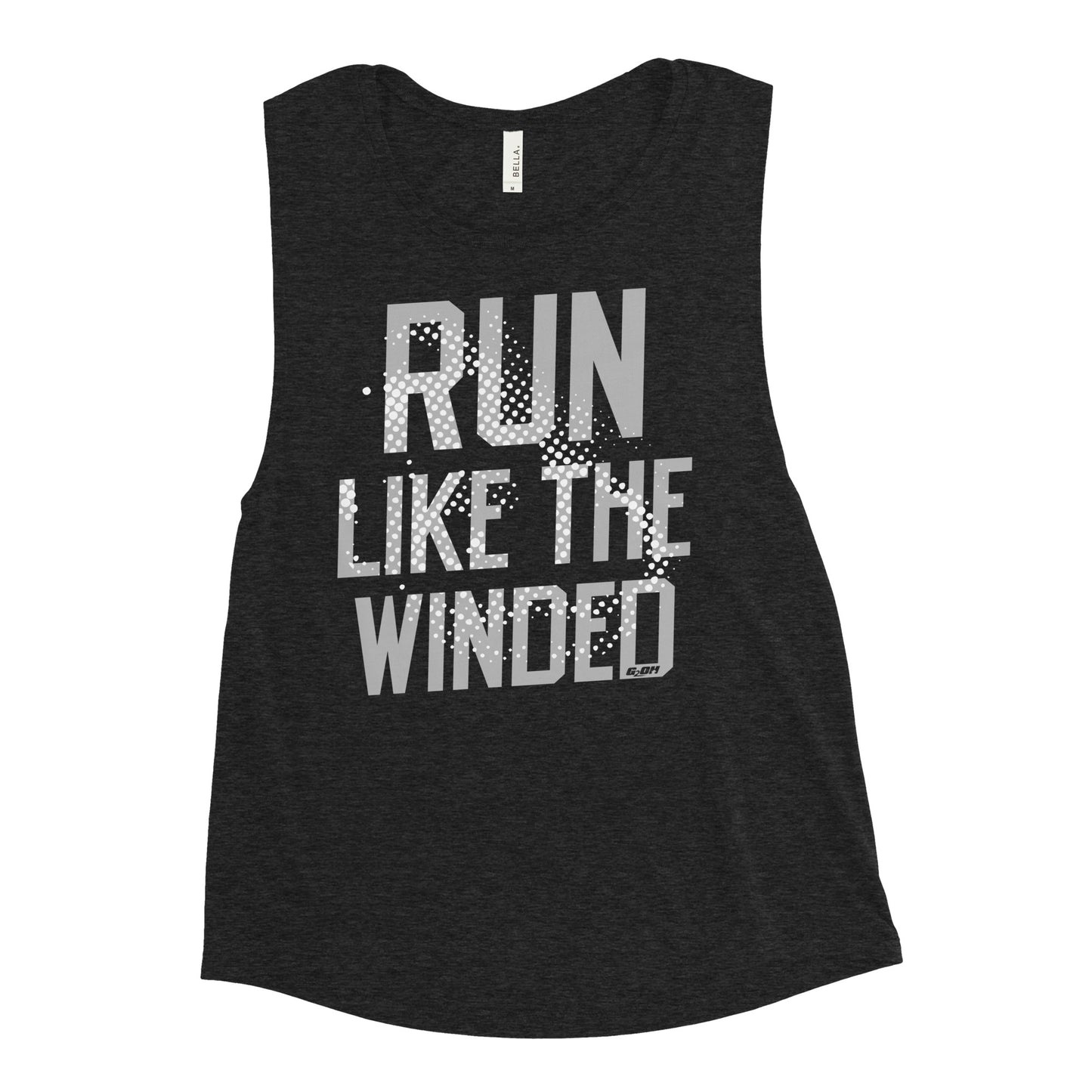Run Like The Winded Women's Muscle Tank
