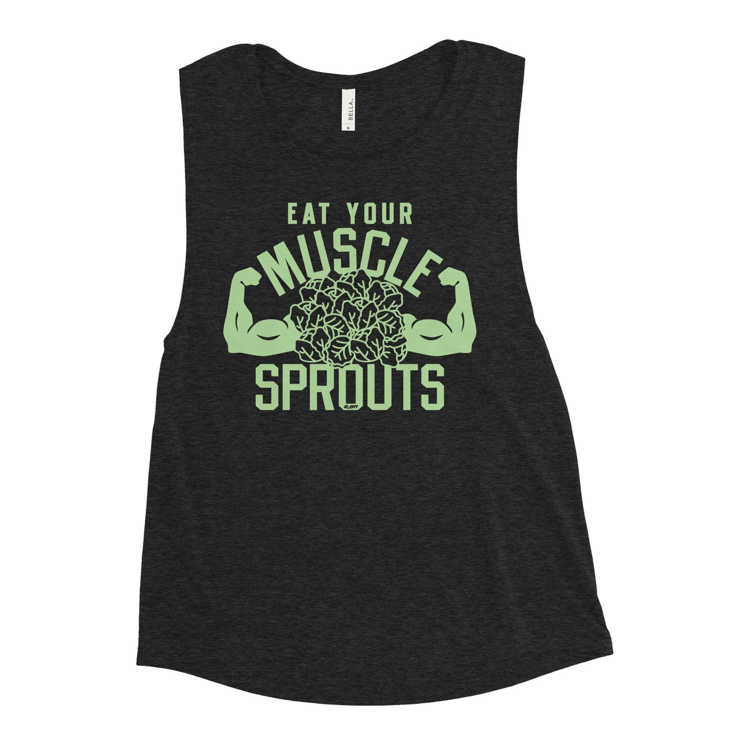 Eat Your Muscle Sprouts Women's Muscle Tank