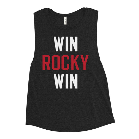 Win Rocky Win Women's Muscle Tank