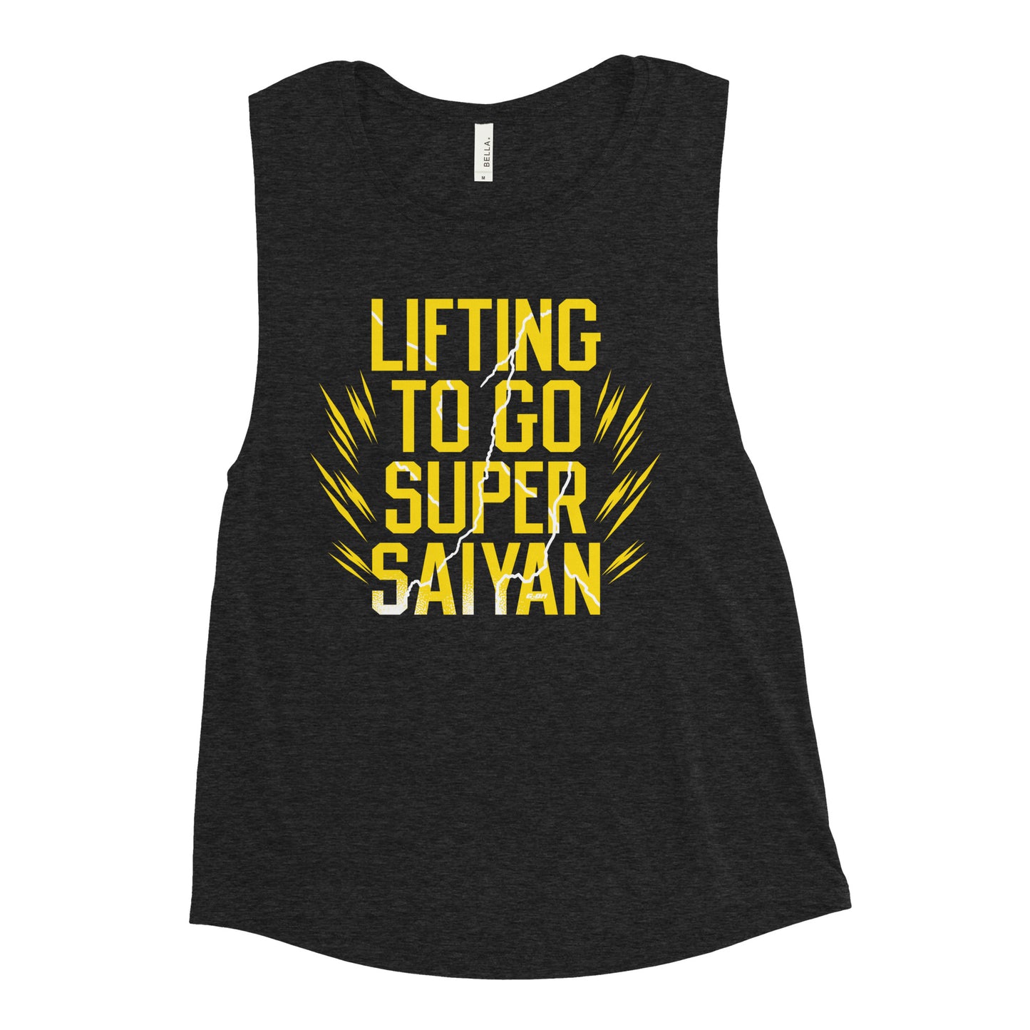 Lifting To Go Super Saiyan Women's Muscle Tank