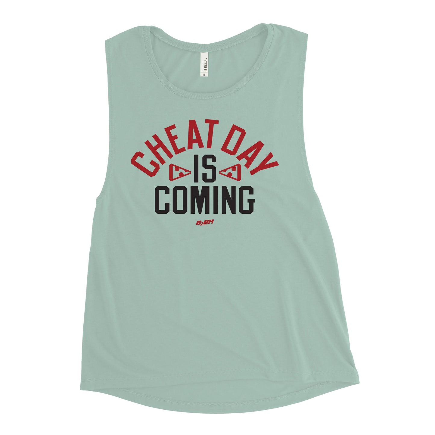 Cheat Day Is Coming Women's Muscle Tank