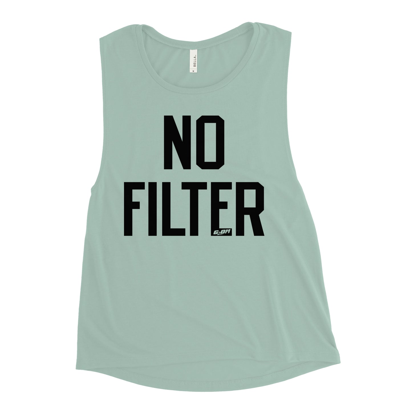 No Filter Women's Muscle Tank