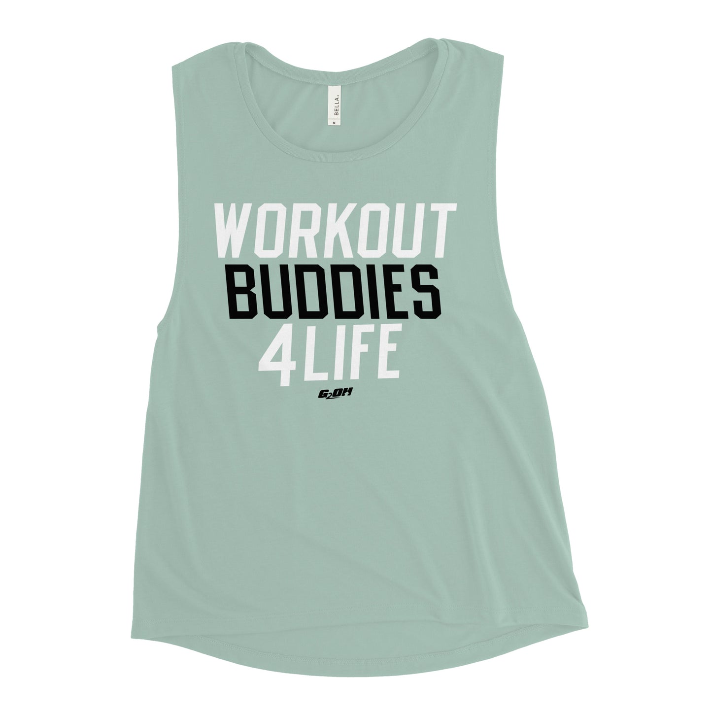 Workout Buddies 4 Life Women's Muscle Tank