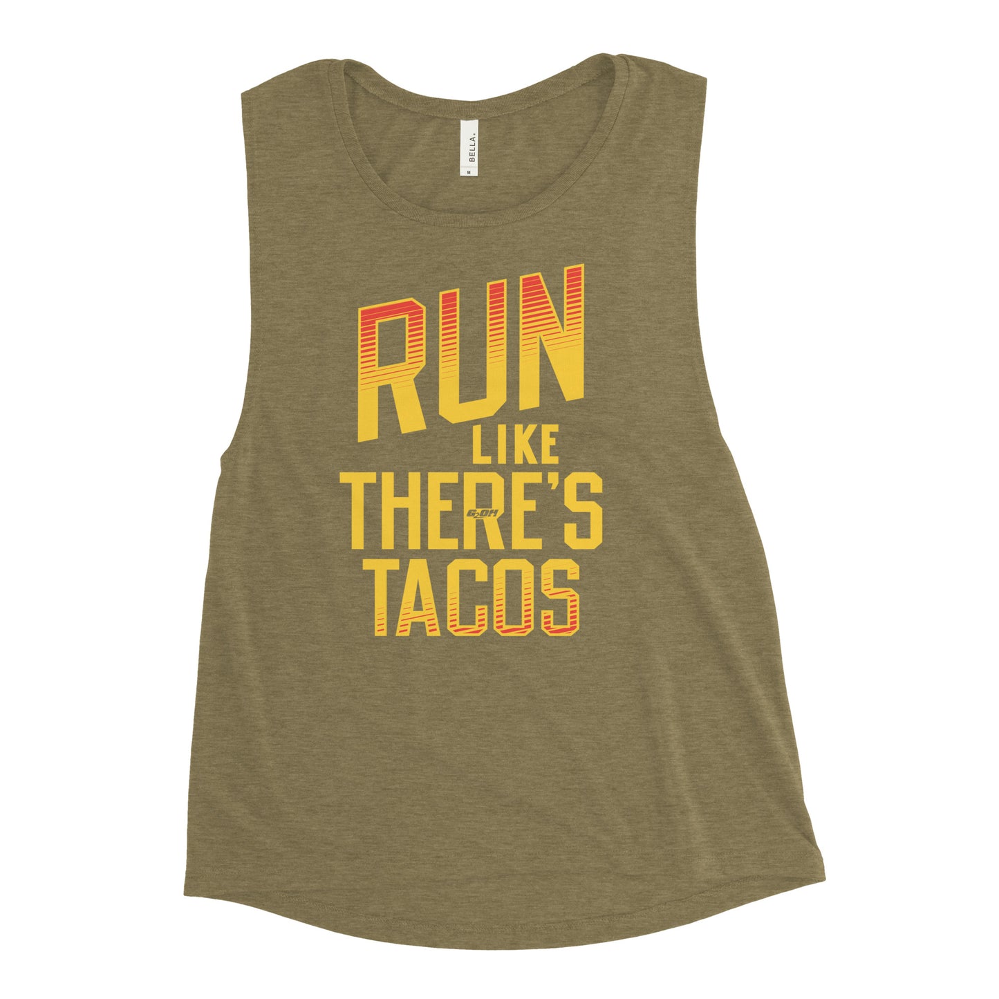 Run Like There's Tacos Women's Muscle Tank