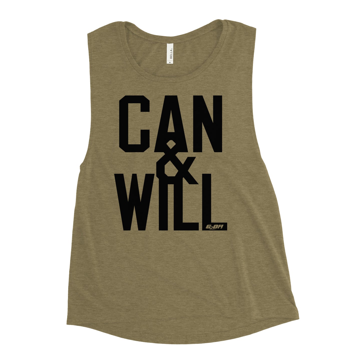 Can And Will Women's Muscle Tank