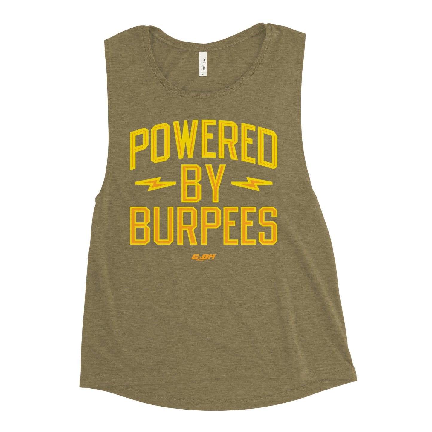 Powered By Burpees Women's Muscle Tank