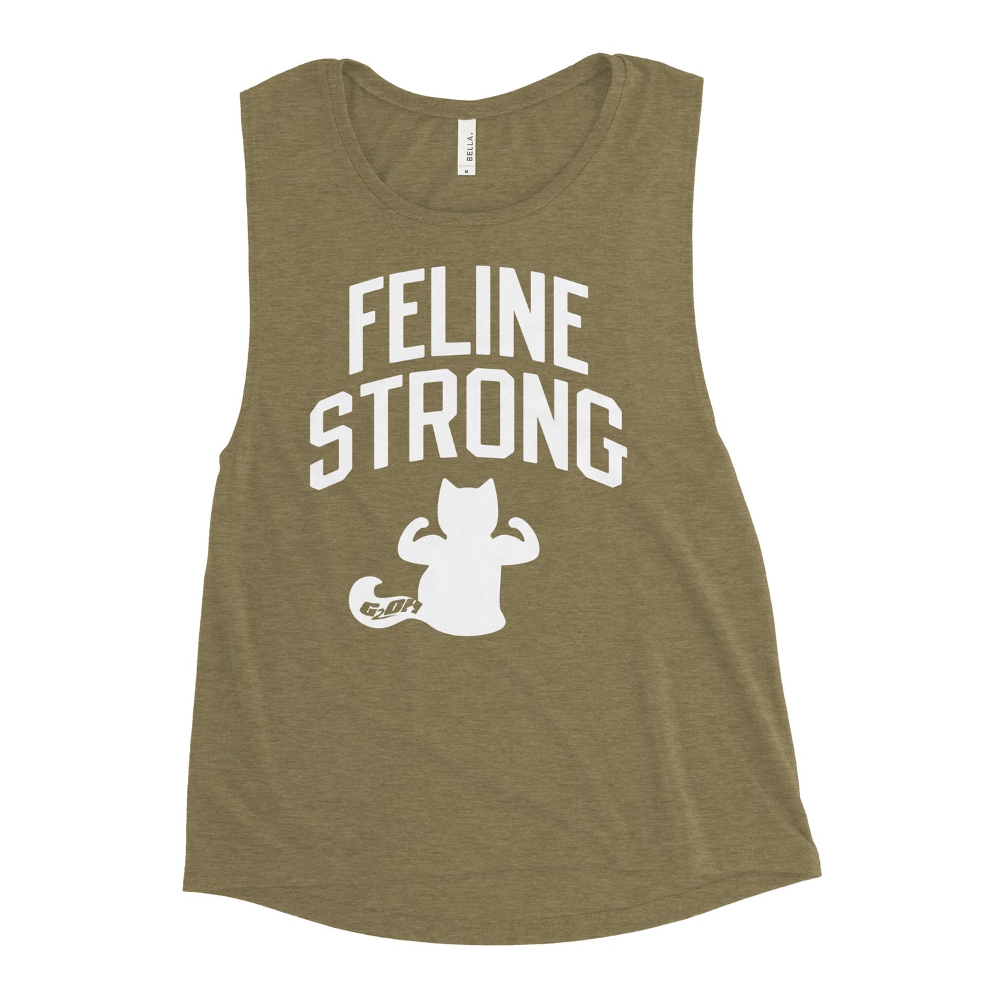 Feline Strong Women's Muscle Tank