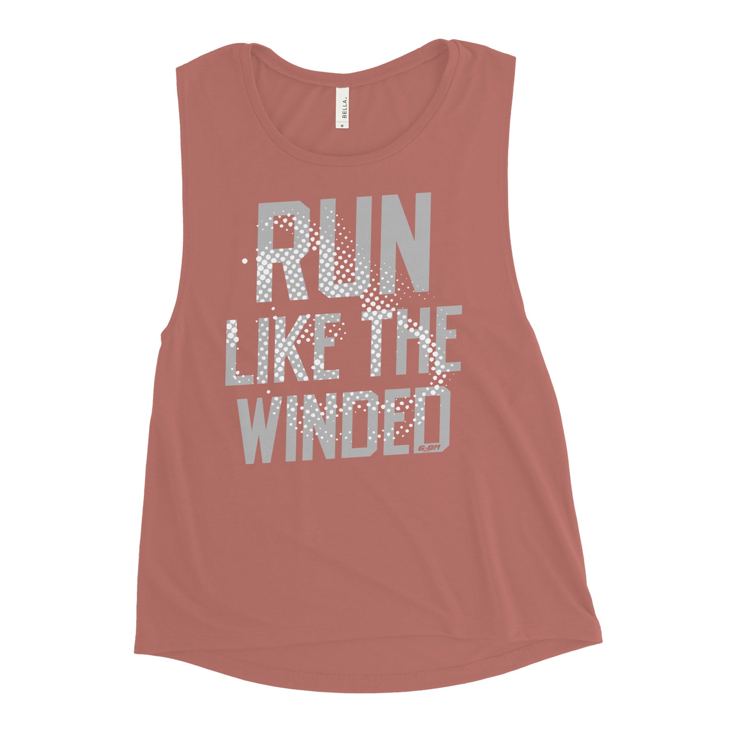Run Like The Winded Women's Muscle Tank