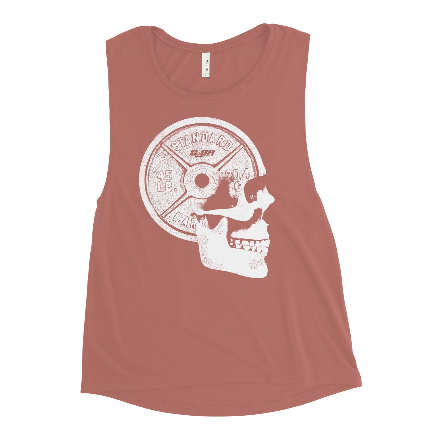 Weights On The Brain Women's Muscle Tank