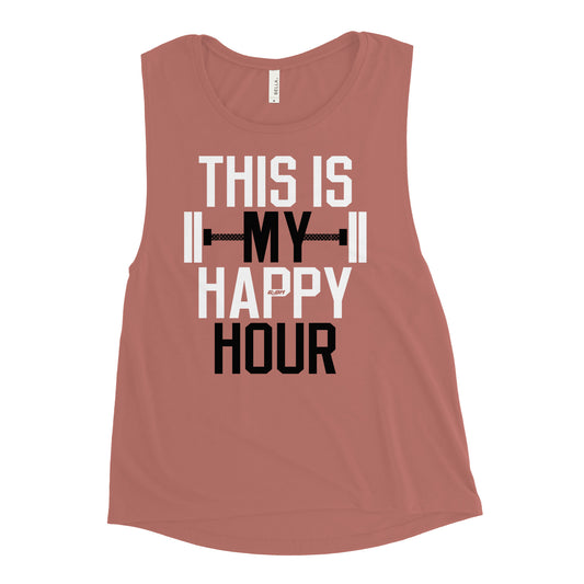 This Is My Happy Hour Women's Muscle Tank