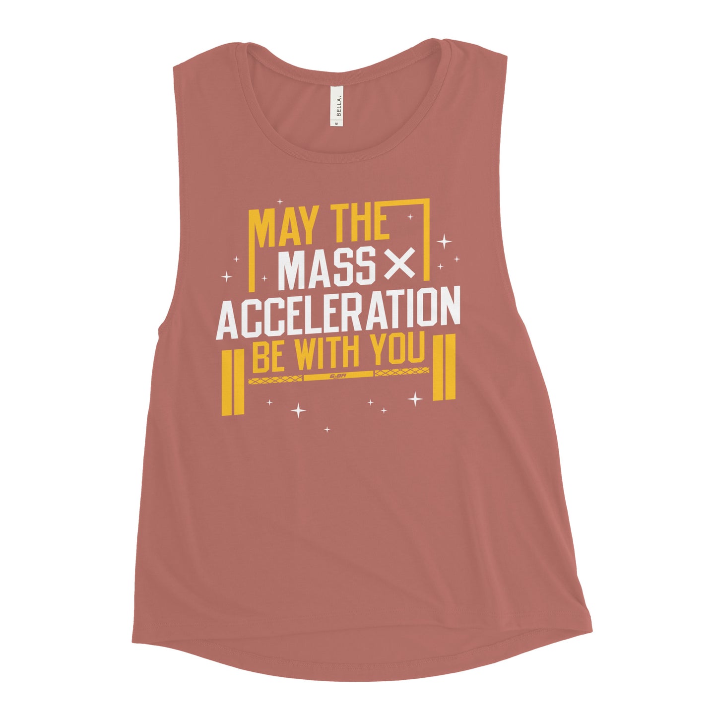 Mass x Acceleration Be With You Women's Muscle Tank