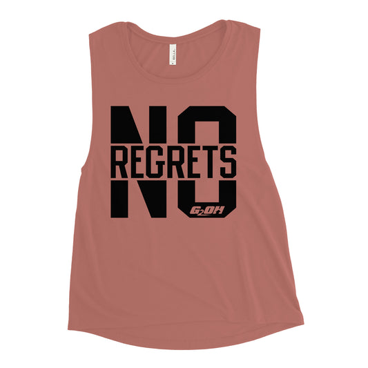 No Regrets Women's Muscle Tank