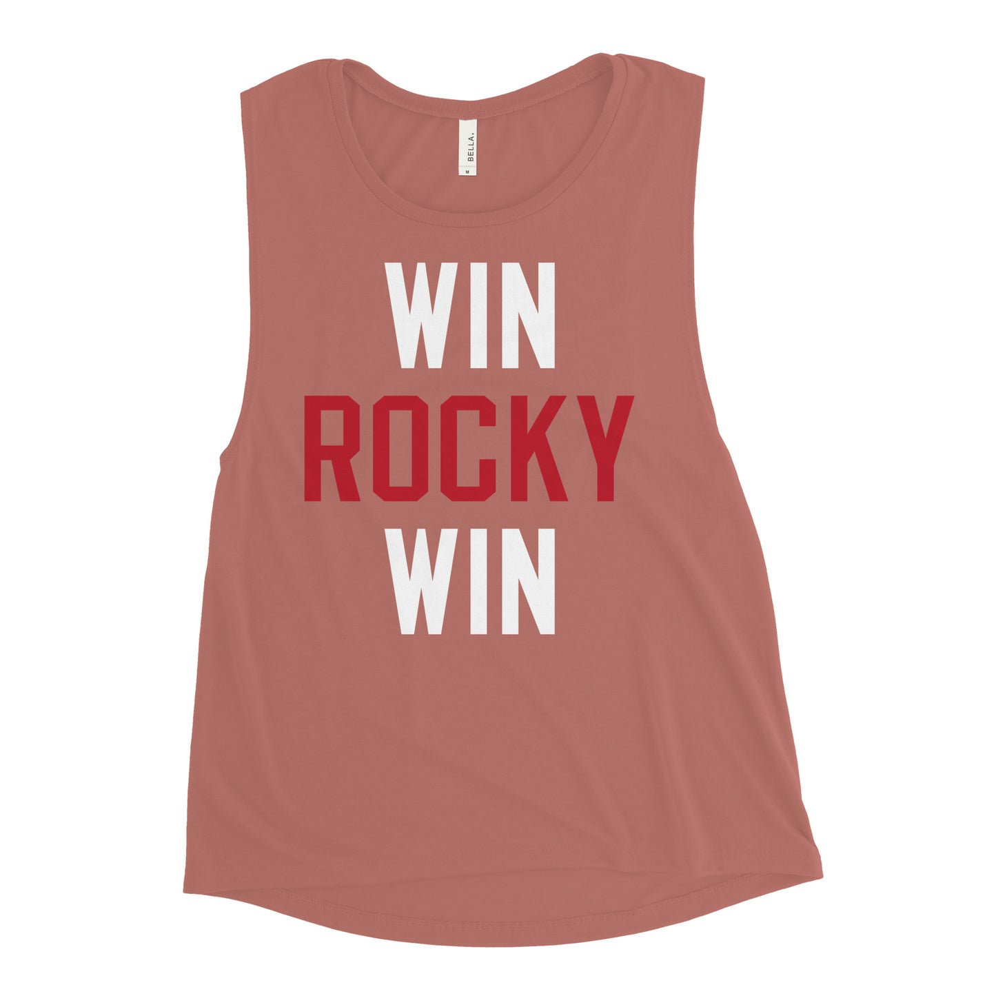 Win Rocky Win Women's Muscle Tank
