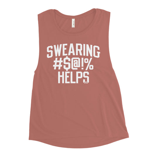 Swearing Helps Women's Muscle Tank