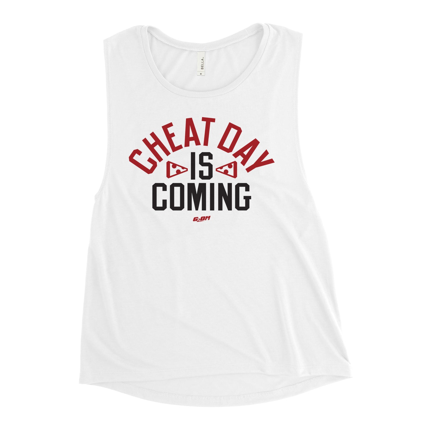 Cheat Day Is Coming Women's Muscle Tank