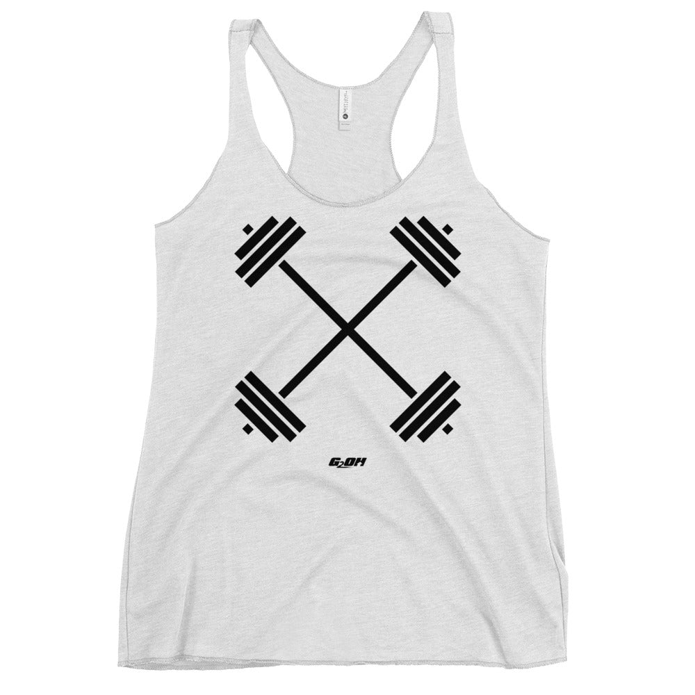 Crossbars Women's Racerback Tank