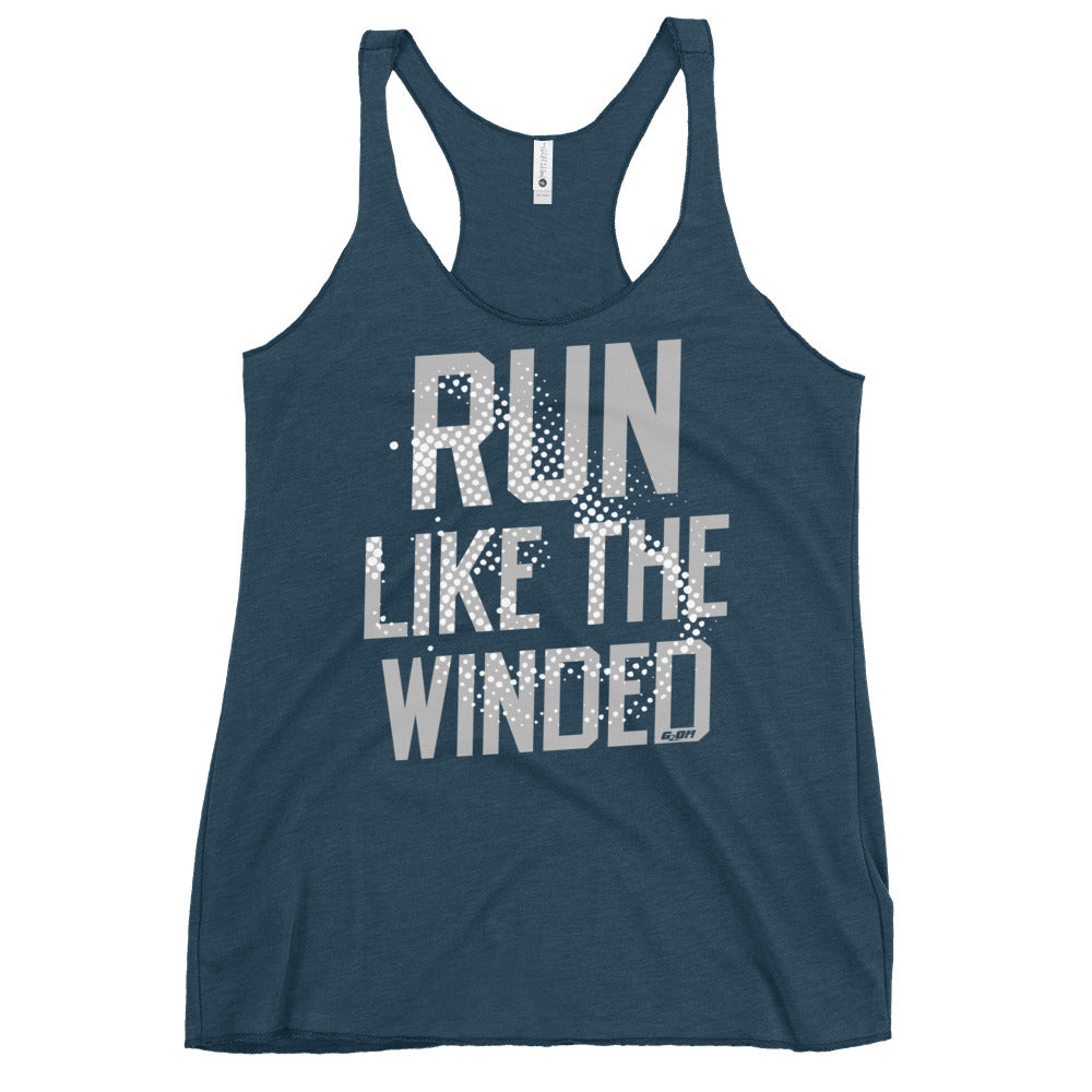 Run Like The Winded Women's Racerback Tank