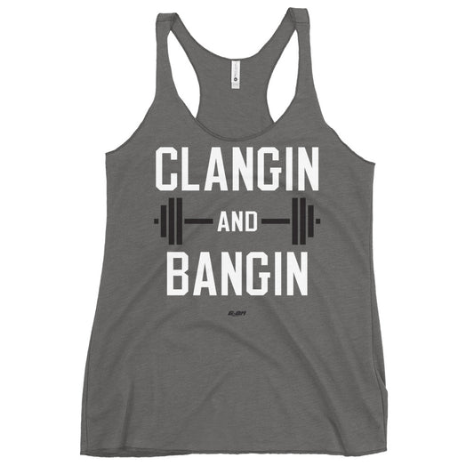 Clangin' And Bangin' Women's Racerback Tank