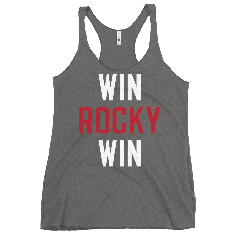 Win Rocky Win Women's Racerback Tank