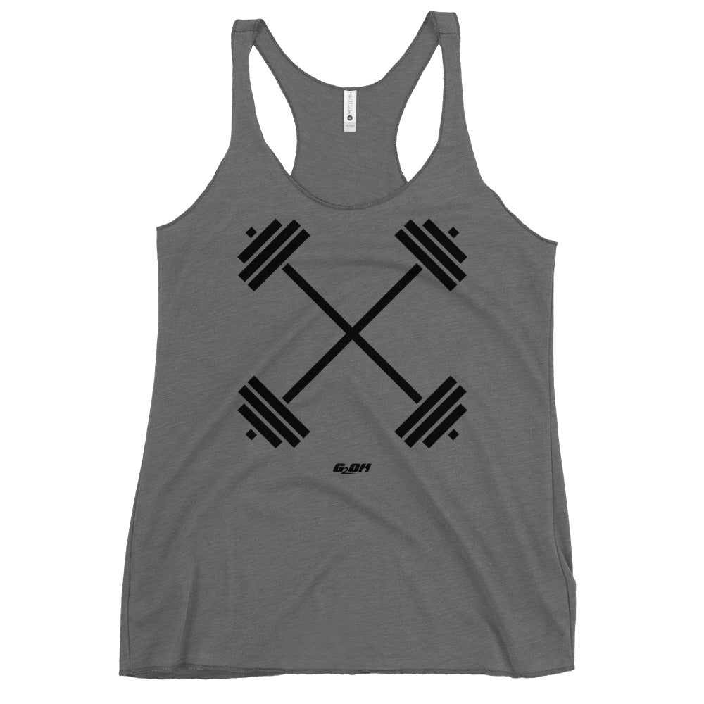 Crossbars Women's Racerback Tank