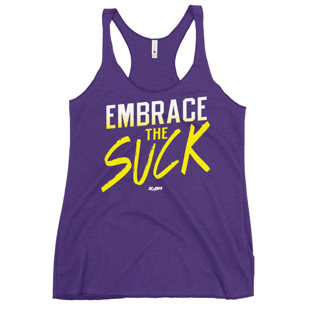 Embrace The Suck Women's Racerback Tank