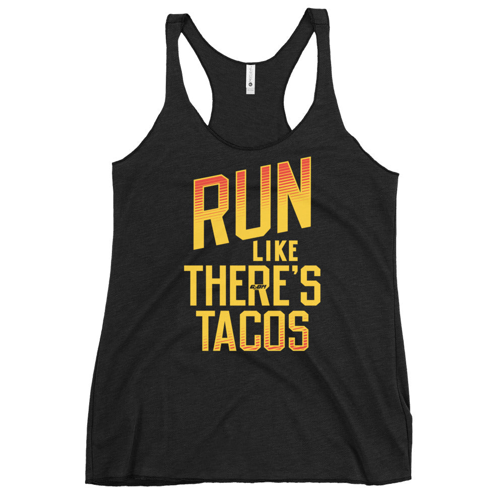 Run Like There's Tacos Women's Racerback Tank