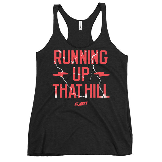 Running Up That Hill Women's Racerback Tank